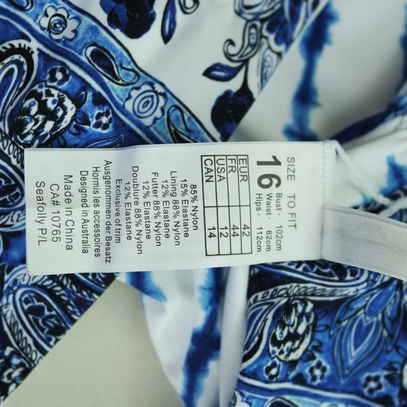 Seafolly Mandala Hipster Bikini Bottom 4 6 8 12 - Picture 15 of 16